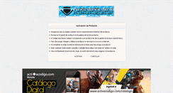 Desktop Screenshot of activacodigo.com